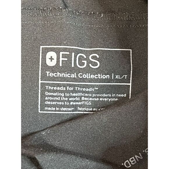 Set Of Figs Technical Collection Womens Top Sz XL Bottoms XLT Nursing Scrubs - Picture 8 of 11